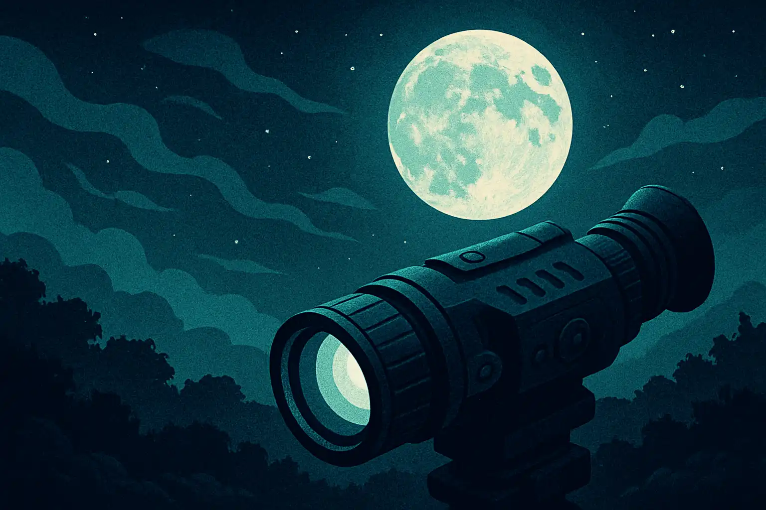Nachtkijkers bij maanlicht: de beste inst