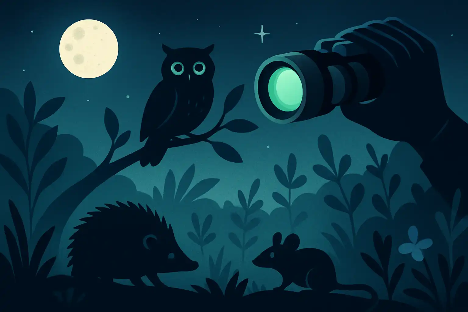 Ontdek de nachtelijke fauna in je eigen tuin: praktische tips voor beginnende nachtkijker-gebruikers