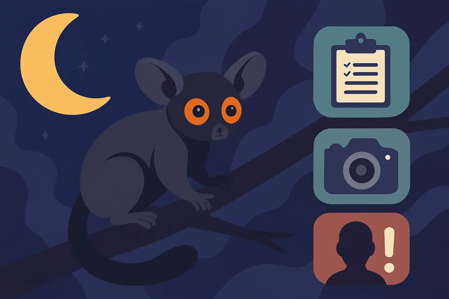 Wat te doen als je een zeldzaam nachtdier ziet: ethiek, documentatie en wie je moet waarschuwen