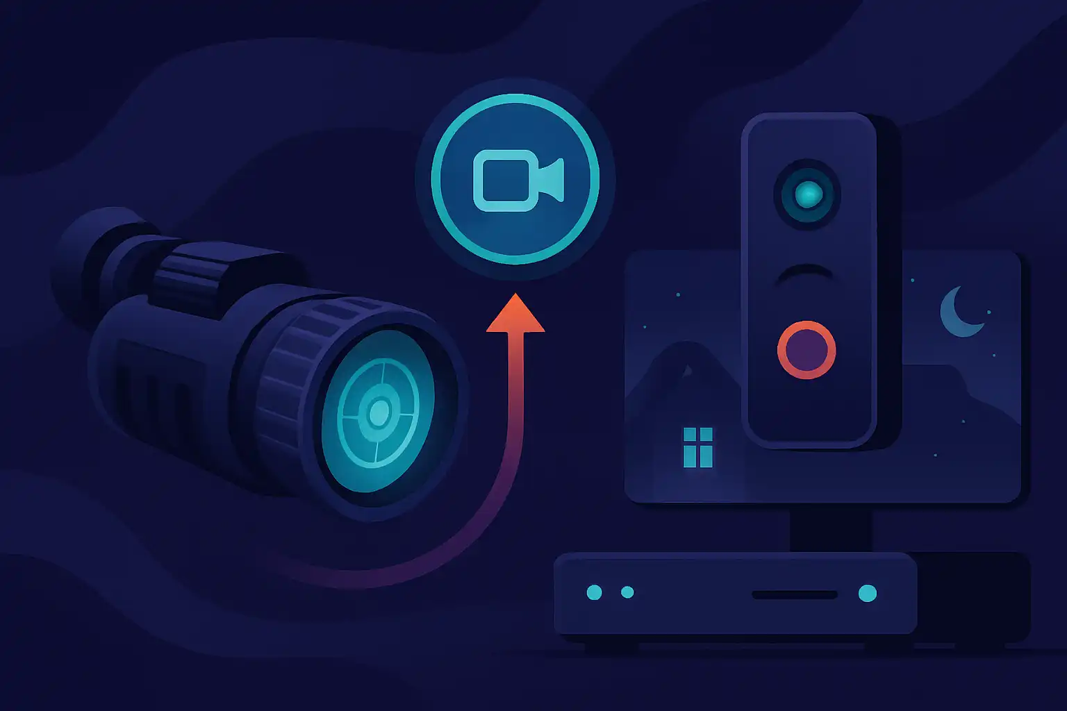 Zo integreer je je nachtkijker met je slimme deurbel en NVR voor 24/7 nachtbewaking