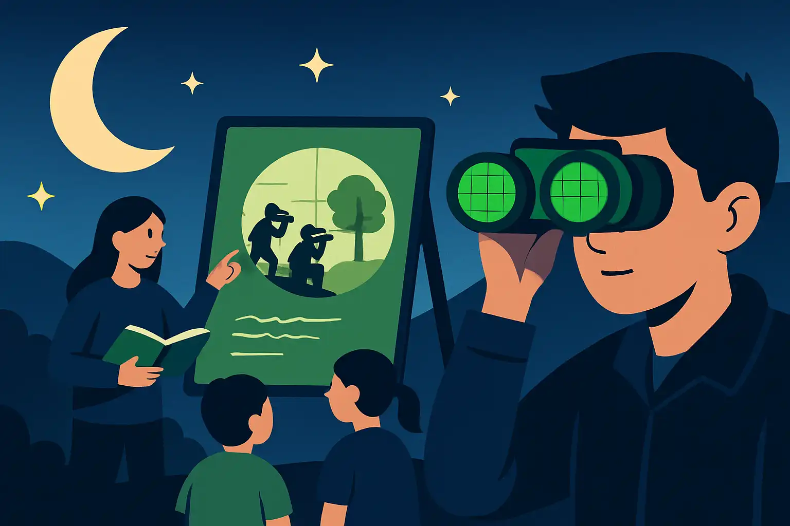 Zo organiseer je een onvergetelijke nachtles: praktische schoolprojecten met nachtkijkers