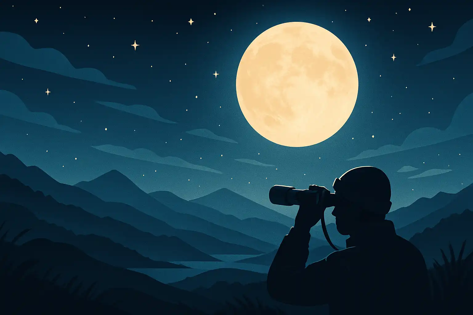 Zo plan je de perfecte vollemaanexpeditie met je nachtkijker: routes, timing en verrassende observaties