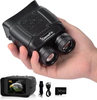Infrarood Nachtzicht Verrekijker met Digitale Zoom 8x - Compakte Mini-nachtkijker voor Jacht en Kamperen