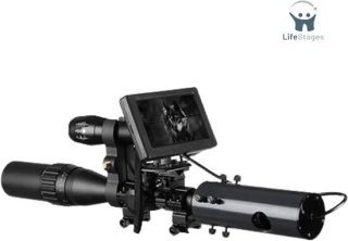 LifeStages - Nachtkijker - 850nm Infrarood Digitale LED IR Nachtzicht Camera's Nachtzicht Bril Met 4.3 Inch Scherm Voor Buiten Jacht Apparaat review