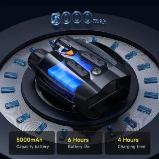 Night vision 4K Verrekijker- Nacht- nachtkijker – Verrekijker - nachtkijker met infrarood - 800m