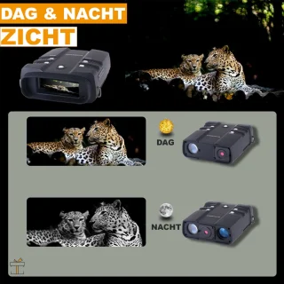 Happyment Nacht verrekijker PRO - Nachtkijker 1080P HD - Warmtebeeldcamera - Infrarood kijker - Nachtzicht - 500 meter