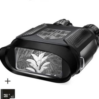 Nachtkijker Met Infrarood - Luxe Verrekijker Met Nachtzicht Dag & Nacht - Night Vision Goggles Bril + SD Kaart - Nachtkijker - Zwart review