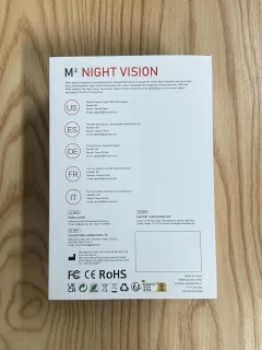 Infrarood nachtzicht mini-bril - Verrekijker voor volwassenen met digitale zoom - 8x vergroting - 2000 mAh accu - 24 inch TFT-display - 32 GB kaart - Dag- en nachtjacht kamperen Nachtkijker