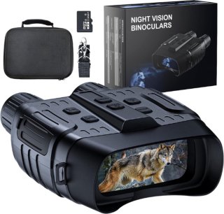 De Nachtkijker - Verrekijker - Infrarood Nachtzicht - 300m bereik - 1280p HD foto en video - 7-traps Digitale Nightvision in één oogopslag