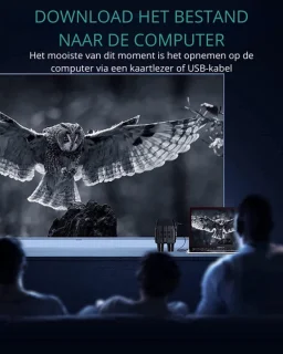 Nachtkijker - Verrekijker - Infrarood Nachtzicht - 300m bereik - 1280p HD foto en video - 7-traps Digitale Nightvision