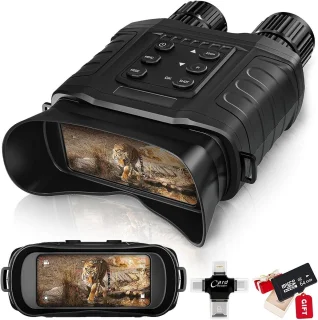 Nachtkijker 20x Optische Zoom met 4x Digitale Zoom en Infrarood Sensor - Voor Jacht en Kamperen