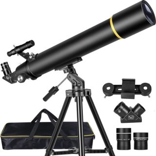 Compacte en complete 80 mm refractor: ideaal voor serieuze starters