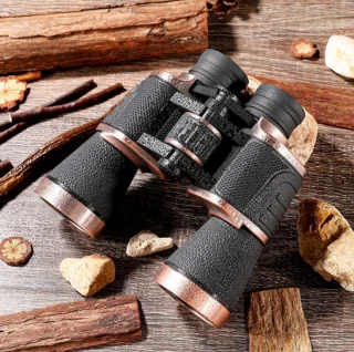 Krachtige Verrekijker 20X50 Lange Afstand Professionele HD Krachtige Telescoop Optische HD Glazen Lens Lage Licht Nachtzicht Jacht Draagbare Nachtkijker Ook Bruikbaar Met Weinig Licht Buiten Voor Reizen Vakantie Natuur Bezichtigen