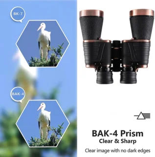 Krachtige Verrekijker 20X50 Lange Afstand Professionele HD Krachtige Telescoop Optische HD Glazen Lens Lage Licht Nachtzicht Jacht Draagbare Nachtkijker Ook Bruikbaar Met Weinig Licht Buiten Voor Reizen Vakantie Natuur Bezichtigen
