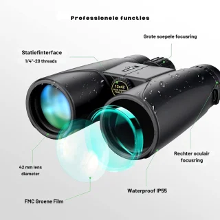 12x42 HD Nachtkijker Verrekijker