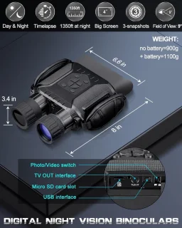 4K HD Infrarood Digitale Verrekijker 32G4in TFT