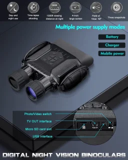 4K HD Infrarood Digitale Verrekijker 32G4in TFT