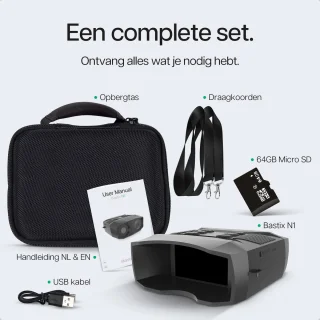 Bastix N1 Digitale Verrekijker met Camera 8K Ultra HD