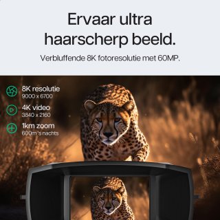 Bastix N1 Digitale Verrekijker met Camera 8K Ultra HD