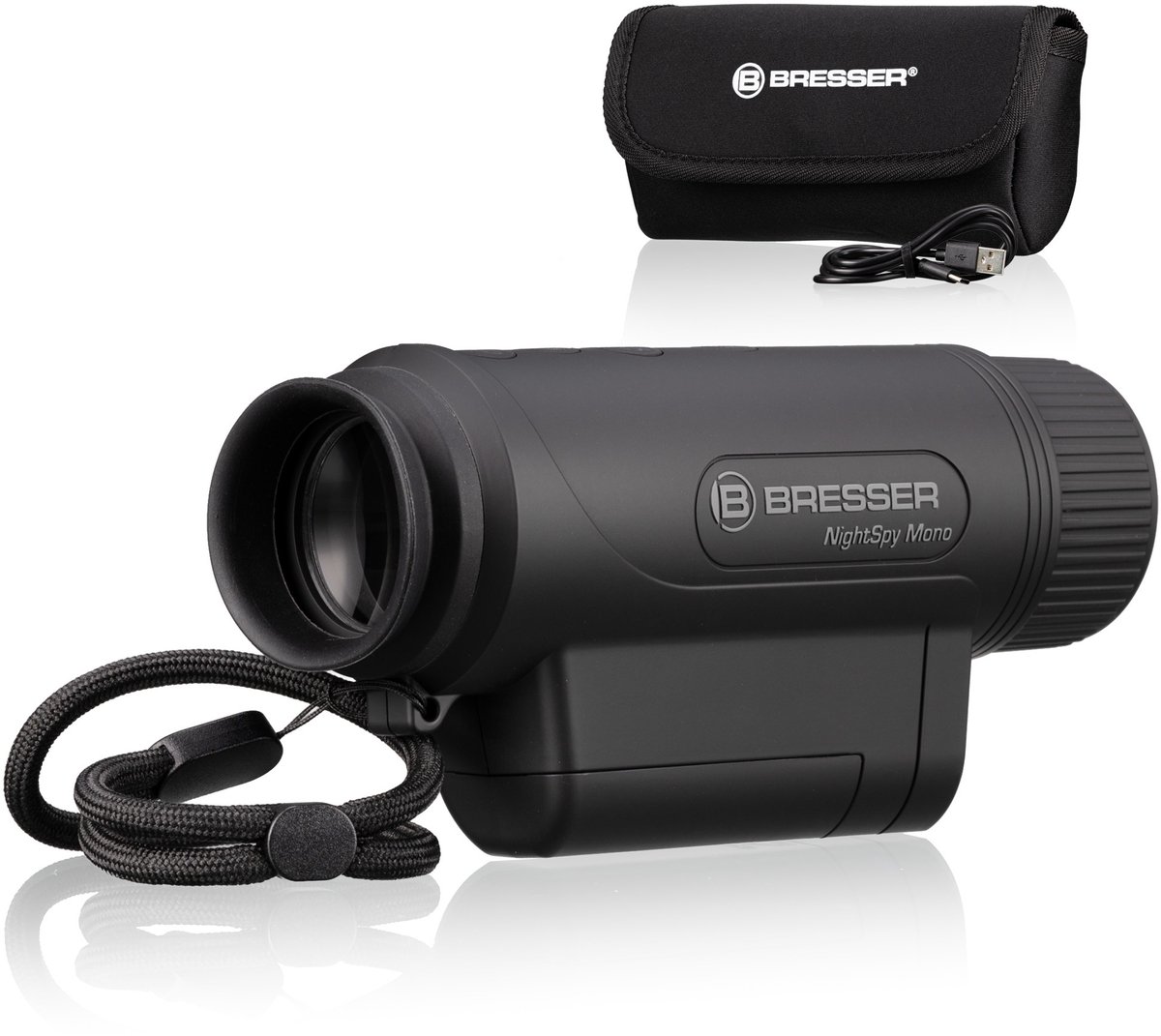 De Bresser NightSpy Nachtkijker Monokijker 8x Zwart in één oogopslag
