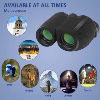 Wat vinden we goed aan de Compacte verrekijker 12x25