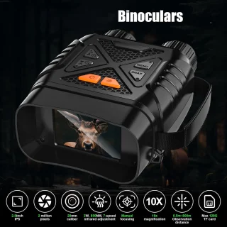 Wat vinden we goed aan de Digitale nachtverrekijker - Zwart