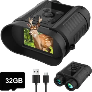 Elzusha Nachtkijker 2.4 inch HD-scherm met 8x digitale zoom