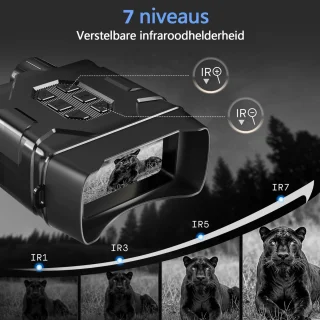 Gloovon Nachtkijker 5K Ultra HD Zwart