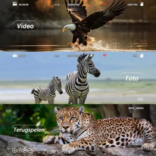 Gloovon Nachtkijker 5K Ultra HD Zwart