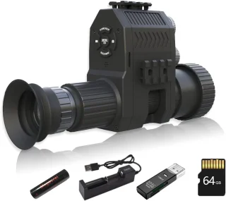 Gloovon Nachtkijker Full HD 20MP Zwart