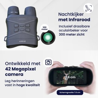 HoriVue 4K Ultra HD Nachtkijker 200M