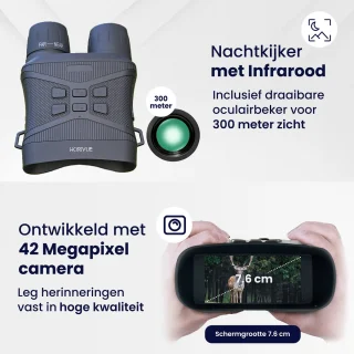 HoriVue 4K Ultra HD Nachtkijker 200M