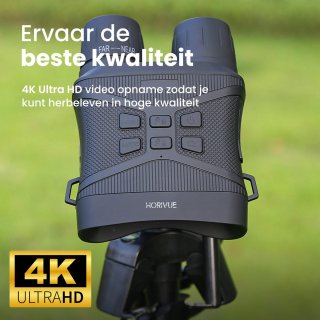 HoriVue 4K Ultra HD Nachtkijker 200M