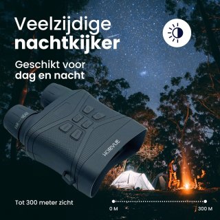 HoriVue 4K Ultra HD Nachtkijker 200M