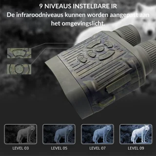 iTechy Nachtkijker 2.7K 10X HD Monokijker