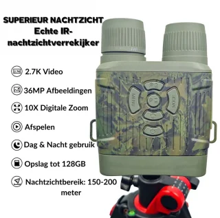 iTechy Nachtkijker 2.7K 10X HD Monokijker