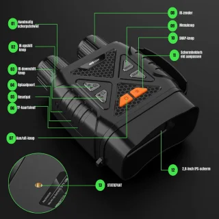 Wat vinden we goed aan de KAD® Nachtkijker Verrekijker