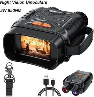 Lanoba Nachtverrekijker Zwart — zie de nacht in haarscherpe details