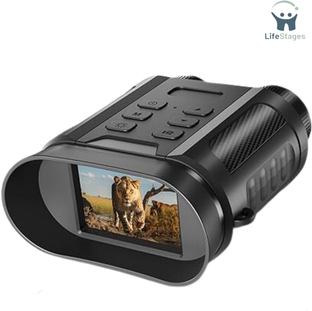 De LifeStages 4K Nachtzicht Verrekijker 8x Zoom 32GB in één oogopslag