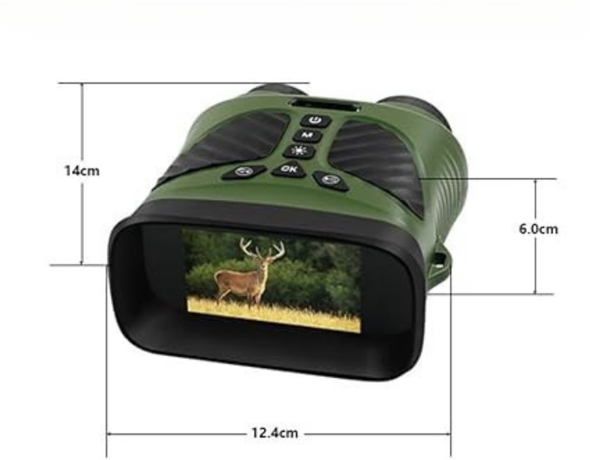 Wat vinden we goed aan de LifeStages 4K Nachtzichtmonoculair Met Camera 3" HD-Scherm 10x Zoom