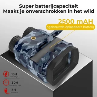 Luxe Nightvision Verrekijker Met Warmtebeeld 300M Met SD Kaart