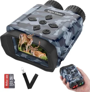 Luxe Nightvision Verrekijker Met Warmtebeeld 300M Met SD Kaart