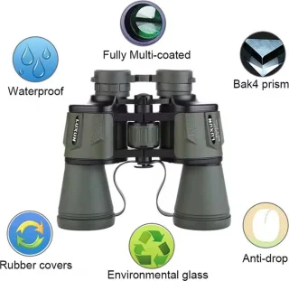 Militaire Monoculaire Verrekijker 20X50 Porro HD Telescoop
