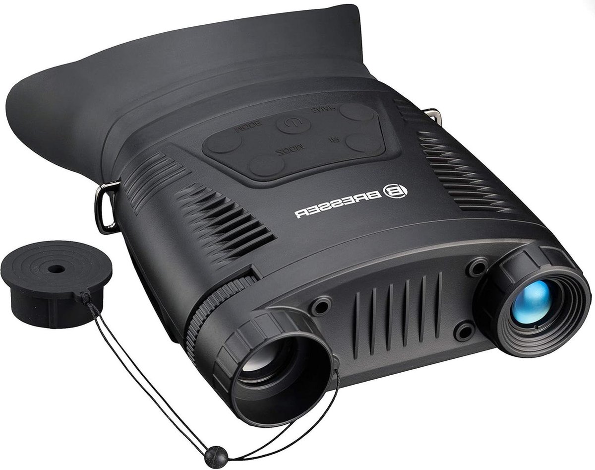 De Monochrom Digital NV Binocular nachtbril 3x recording in één oogopslag