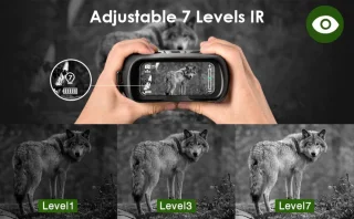 MrGoods Nachtkijker Digitale Verrekijker met Infrarood 32GB