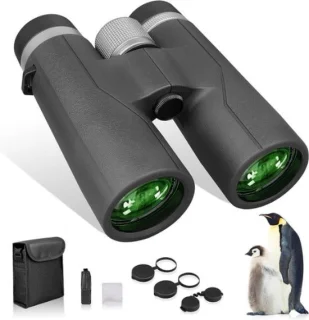 Nachtkijker 10x42 HD compacte waterdichte verrekijker zwart