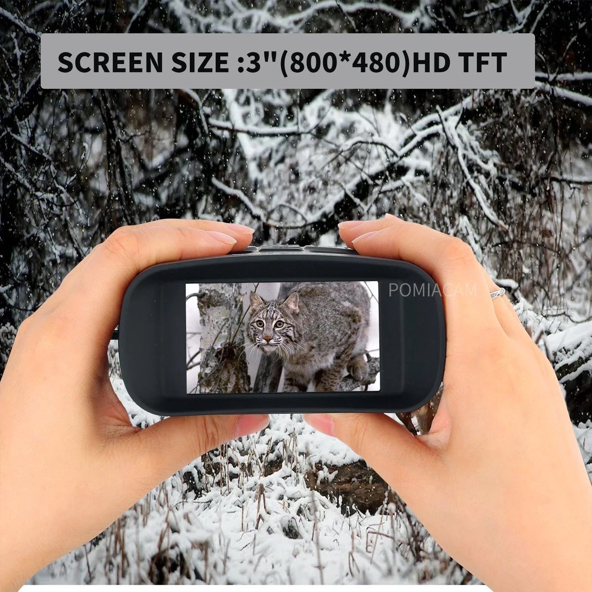 Wat vinden we goed aan de Nachtkijker digitaal 3 inch LCD 5x zoom zwart