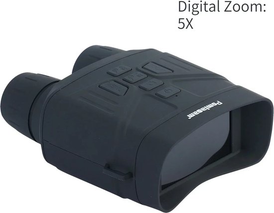 Nachtkijker digitaal 3 inch LCD 5x zoom zwart review