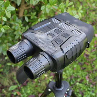 Nachtkijker infrarood 300m LCD 2,3" 4x zoom met opname tas