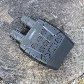 Nachtkijker infrarood 300m LCD 2,3" 4x zoom met opname tas